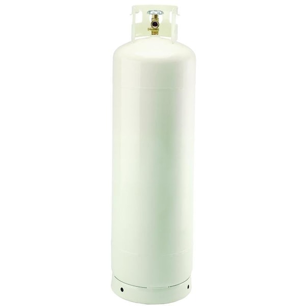 Worthington Industries Propane Gas Cylinder, 100 lb Tank, Steel 282154/